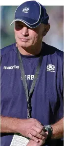  ??  ?? Watching brief: Vern Cotter