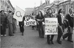  ??  ?? Manifestaz­ione nazionale per la depenalizz­azione dell’aborto.