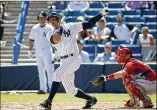  ?? BRIAN BLANCO / GETTY IMAGES ?? “Anyone who sits in my seat and tells you, oh, they don’t want to be in the Hall of Fame, they’re liars. I would love to be in the Hall of Fame,” Alex Rodriguez said Monday.