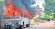  ?? PTI ?? Thirteen people were killed in police firing during protests demanding the closure of Vedanta’s plant in Tuticorin, last week.