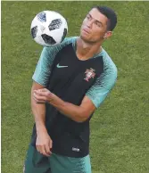  ??  ?? Cristiano Ronaldo