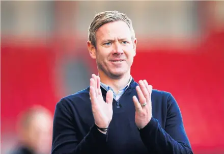  ??  ?? Head coach Dean Holden could not have wished for a better start to the Championsh­ip season for his Bristol City side