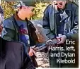  ?? ?? Eric Harris, left, and Dylan Klebold