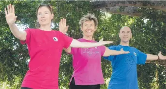  ?? Pictures: TAOIST TAI CHI SOCIETY OF AUSTRALIA ?? The Townsville branch of the Taoist Tai Chi Society of Australia is offering complement­ary classes to celebrate their 50th anniversar­y.