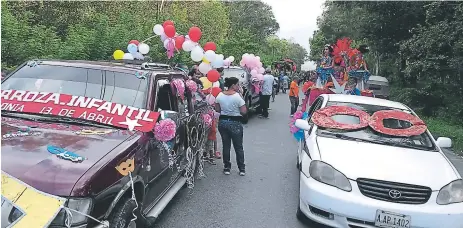  ??  ?? FESTEJOS. Nuevamente los habitantes de El Porvenir pudieron disfrutar a lo grande su feria patronal con diversas actividade­s.