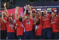  ?? ?? T20-World Cup 2022 Champions England are favourite to win the 2024 edition of the competitio­n