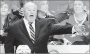  ?? Mark Humphrey Associated Press ?? BRUCE BOUDREAU has the support of his players heading into first-round series against Winnipeg.