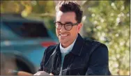  ??  ?? This photo provided by M&M’s shows a scene from M&M’s 2021 Super Bowl NFL football spot featuring Dan Levy.