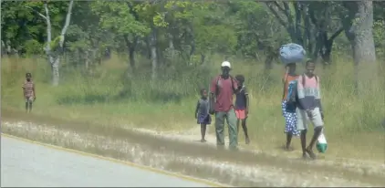  ?? Photo: Albertina Nakale ?? Forgotten… The San community living inside the Bwabwata National Park feel excluded from many social, educationa­l and economic benefits.