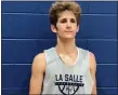  ?? ANDREW ROBINSON — MEDIANEWS GROUP ?? La Salle’s Nix Varano had a big game as the Explorers beat Plymouth Whitemarsh at the Colonials’ spring league playoffs Tuesday.