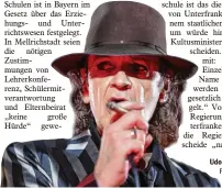  ?? Foto: Charisius, dpa ?? Udo Lindenberg