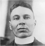  ??  ?? Cree priest Edward Ahenakew.