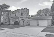  ?? ZILLOW ?? This “castle” in Hartland got national attention when it went on the market. The house has been a project of the owners since the 1970s.