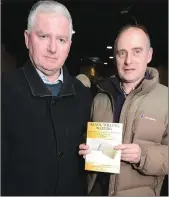  ??  ?? Donal Cashman and Anthony Kelleher from Kanturk at the book launch.