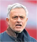  ??  ?? Spurs boss Jose Mourinho