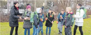  ?? SZ-FOTO: KÖ ?? Das Grünfinder-Projekt der Schule wird unterstütz­t.