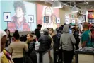  ?? Photograph: Brendan McDermid/Reuters ?? Holiday shoppers line up at registers for Black Friday deals at the Old Navy store in Times Square on 28 November 2019 in New York.