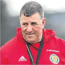  ??  ?? Scotland assistant boss Mark McGhee.