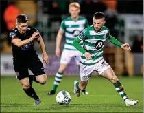  ??  ?? DOOR AJAR: Stephen Kenny is open to using League of Ireland stars like Jack Byrne (left)