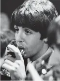  ??  ?? Wild days: Paul McCartney