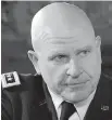  ?? AP ?? U.S. Army Lt. Gen. H.R. McMaster will remain on active military duty.