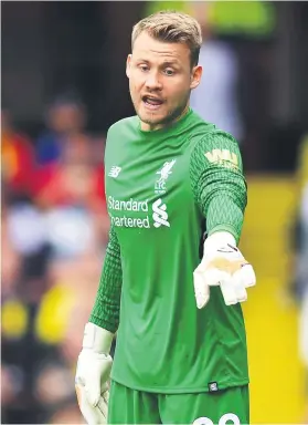  ?? Picture: Getty Images ?? EXPECTANT. Goalkeeper Simon Mignolet hopes Liverpool will continue their sublime form against Arsenal tomorrow.