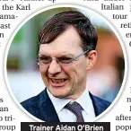  ?? ?? Trainer Aidan O’brien