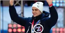  ?? ?? IN HOT WATER: Rylov wears a Z, circled, on his jacket