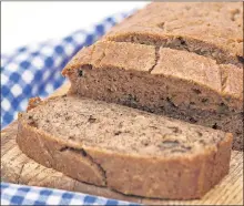  ?? [DREAMSTIME/ TNS] ?? A fresh homemade loaf of banana walnut bread.