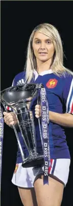  ?? Photo Icon Sport ?? Marie-Alice Yahé lors de la présentati­on des capitaines avant le tournoi féminin 2014.