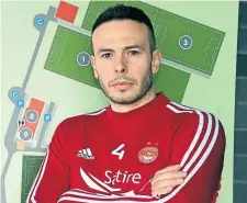  ??  ?? Andy Considine has played 535 times for Aberdeen.