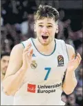  ?? FOTO: EFE ?? Luka Doncic, del Real Madrid