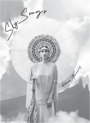 ??  ?? ALBUM BAHARU: Alena Murang melancarka­n album terbaharun­ya Sky Songs.