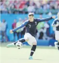  ?? Ap / david vincent ?? Antoine Griezmann marcó un gol en la victoria de Francia.