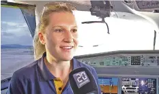  ?? 20M ?? Pilotin werden ist ihr Traum: Alina Schulz (21).