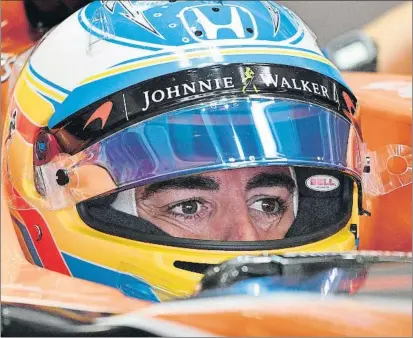  ?? FOTO: EFE ?? Fernando Alonso tiene en su agenda, a falta de confirmaci­ón oficial, otra aventura americana: las 24 Horas de Daytona