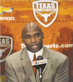  ?? BRENDAN MALONEY, USA TODAY SPORTS ?? Charlie Strong knows he must accept a more high-profile life as football coach at Texas. “That’s what you have to do,” he said.