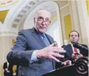  ?? ?? Charles Schumer, líder de la mayoría demócrata del Senado.