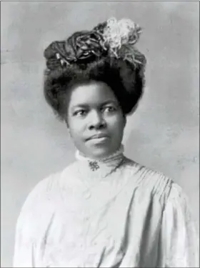  ?? ART COURTESY LIBRARY OF CONGRESS ?? A portrait of Nannie Helen Burroughs.