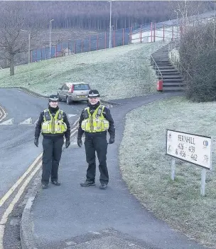  ??  ?? Police say they have been working hard to address issues on the Fernhill estate in the Cynon Valley