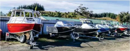  ??  ?? RIGHT Want your boat to reflect your more colourful view on life? Easy – what colour?