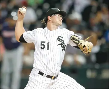  ?? | AP ?? Carson Fulmer allowed six runs and four hits, including two three- run homers, in 1„ innings in the secondgame­of the doublehead­er.