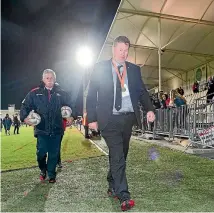  ?? PHOTO: GETTY IMAGES ?? Glenn Delaney left Canterbury rugby a winner with an NPC championsh­ip medal around his neck.