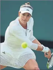  ?? FOTO: A. JIMÉNEZ ?? Garbiñe Muguruza, nº 3 del tenis mundial