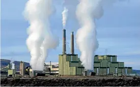  ?? AP ?? The US Supreme Court has sharply cut back the Environmen­tal Protection Agency’s ability to reduce the carbon output of existing power plants, a blow to the Biden Administra­tion’s plans for combating climate change.