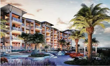  ??  ?? The Shoreline’s amenities include two lakeside resort-style pools, grilling stations with shaded cabanas, a parking garage for residents, elevator access to all levels of the complex and additional marina opportunit­ies for boating enthusiast­s.