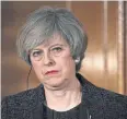  ??  ?? MAY: Facing tough negotiatio­ns over the EU.