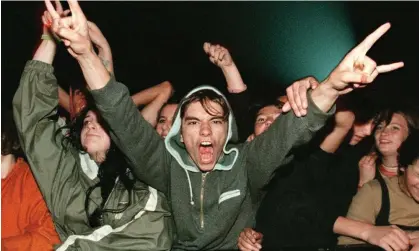  ?? ?? Fans at U2’s Sarajevo concert. Photograph: Anja Niedringha­us/EPA