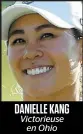  ??  ?? DANIELLE KANG
Victorieus­e en Ohio