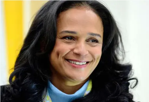  ??  ?? EMPRESÁRIA ISABEL DOS SANTOS